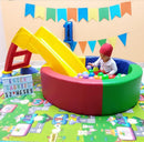 Tobogán Infantil con Piscina de Pelotas – Soporta hasta 68 kg