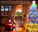 LUCES INTELIGENTES PARA ÁRBOL DE NAVIDAD – CONTROL REMOTO + APP