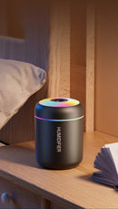 Humidificador Mini USB con Aromaterapia – 180ml para Hogar y Auto