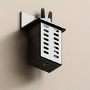 Organizador de Pared para Baño – Portacepillos, Pasta Dental y Accesorios, Sin Perforaciones