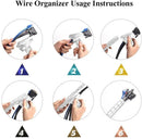 Organizador de Cables en Espiral Flexible – 10mm y 16mm | 1m y 2m